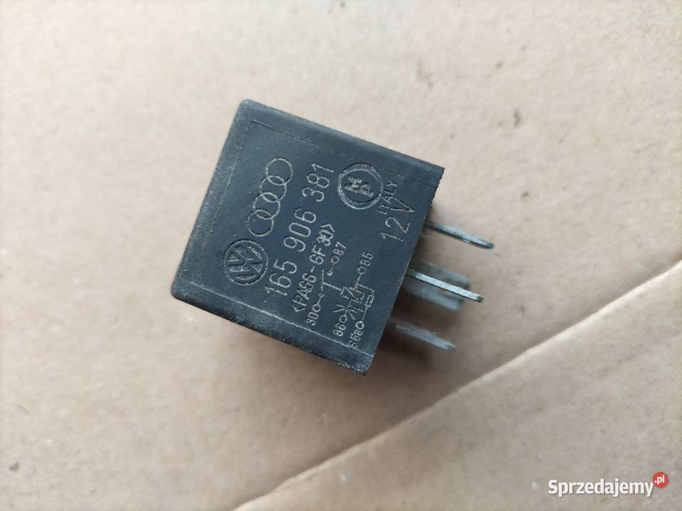 PRZEKAŹNIK AUDI SEAT VW 30 165906381 Układ elektryczny Kamień-Kolonia