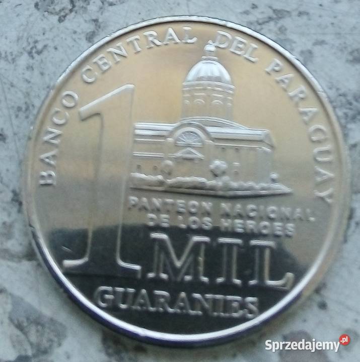 PARAGWAJ 1 MIL GUARANIES2008 r ŁADNA Legionowo sprzedam