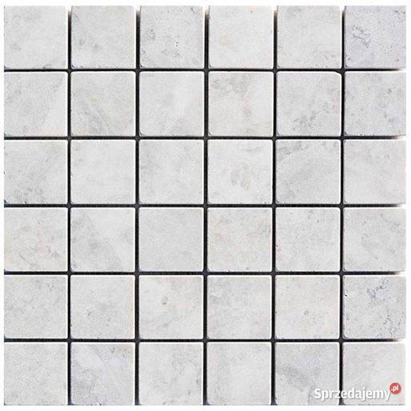 Mozaika marmurowa Royal White 305x305x1 Gdynia