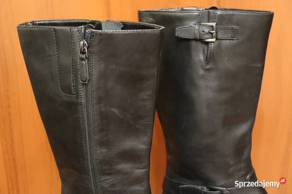 Damskie buty kozaki firmy ECCO 40 mazowieckie Siedlce