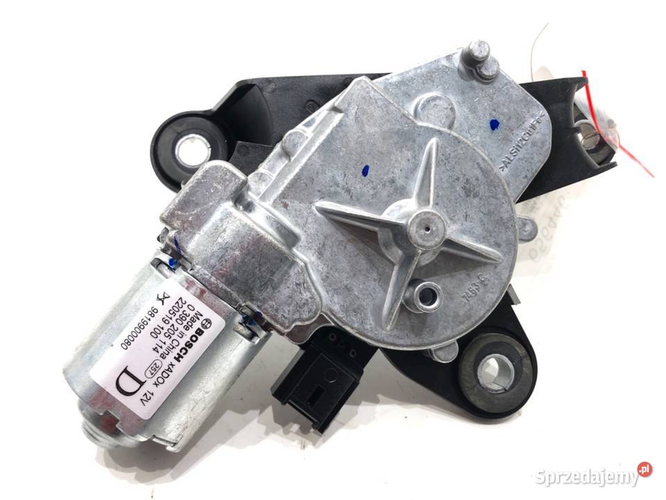 SILNIK WYCIERACZEK TYŁ OPEL CORSA F 9819900080 sprzedam