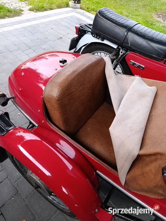 Jawa 350 634 z wózkiem bocznym lubelskie Parczew
