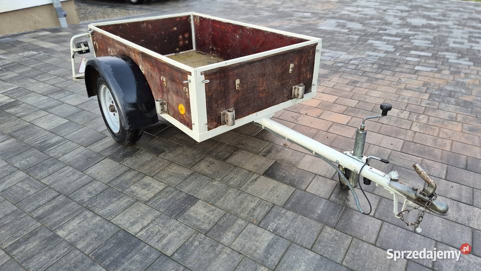 Przyczepka samochodowa do traktorka quada Do samochodów osobowych opolskie sprzedam