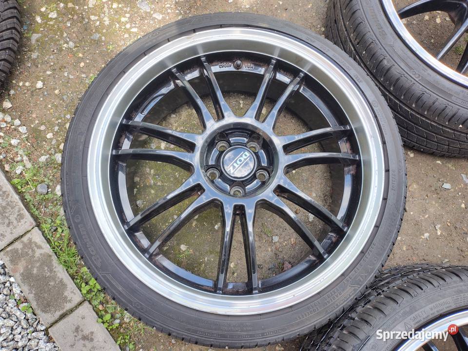 Alufelgi koła opony DOTZ 19 5x100 ET38 2253519 Złoty Stok