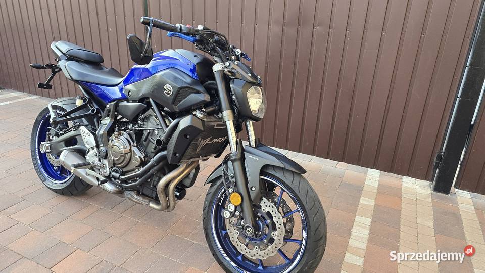 Yamaha Mt07 2017 Wawrzeńczyce sprzedam