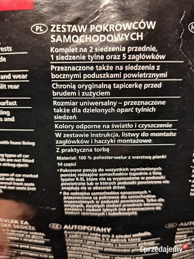 Pokrowce samochodowe Żary