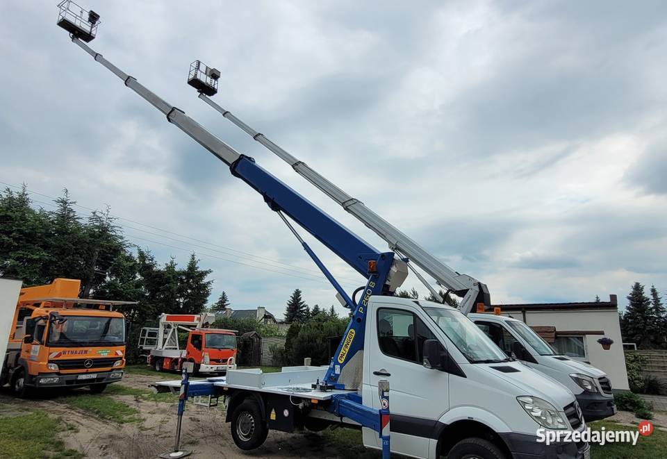Podnośnik koszowy 27 m 35t Ruthmann TB 270 Łódź