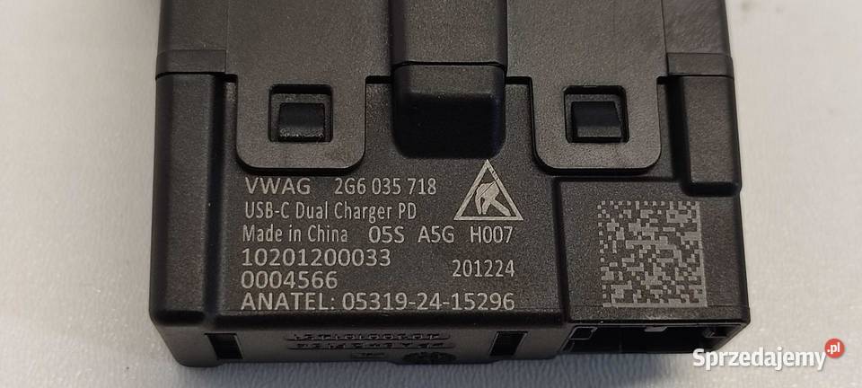 VW TAYRON TIGUAN III GNIAZDO PORT USB 2G6035718