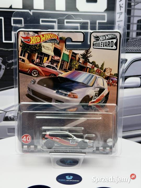 Hot Wheels Boulevard Honda Civic EG Custom Wrocław