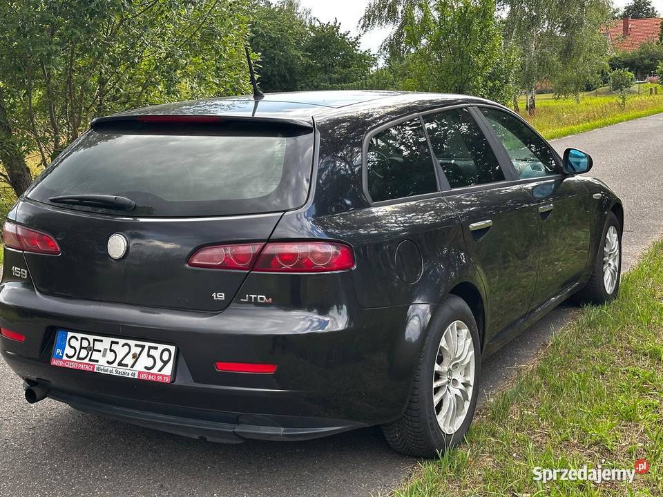 Alfa Romeo 159 19JTD 150 Czarna Zadbana Ekran Samochody osobowe sprzedam
