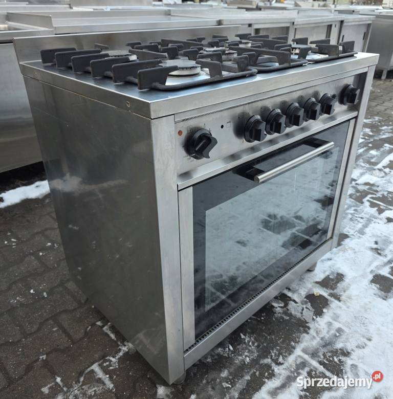 Kuchnia Gaz 5 Pal z Piekarnikiem Elekt HENDI Gastronomia Nowe Skalmierzyce