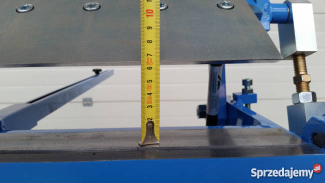 Zaginarka giętrka 1250 mm segmentowa KĄTOMIERZ Wrocław sprzedam