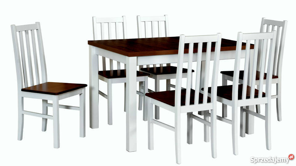 Stół Max 5 z 6 Krzesłami Bos 10 D