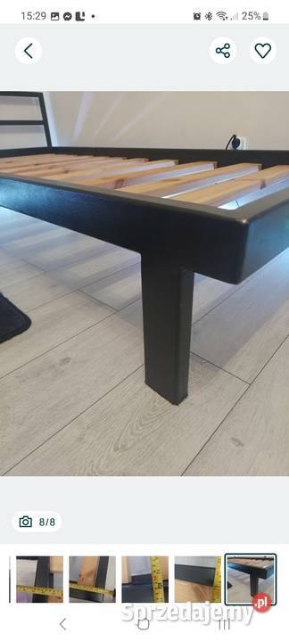 Łóżko metalowe 90x200 Nałęczów