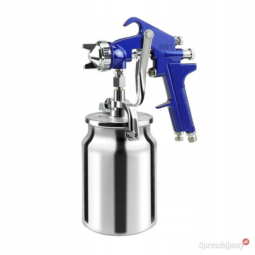 Pistolet Lakierniczy LVLP 1L Zbiornik Dysza 14mm Ludźmierz