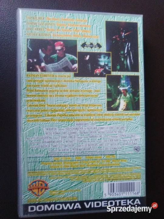 Batman kaseta VHS Poznań