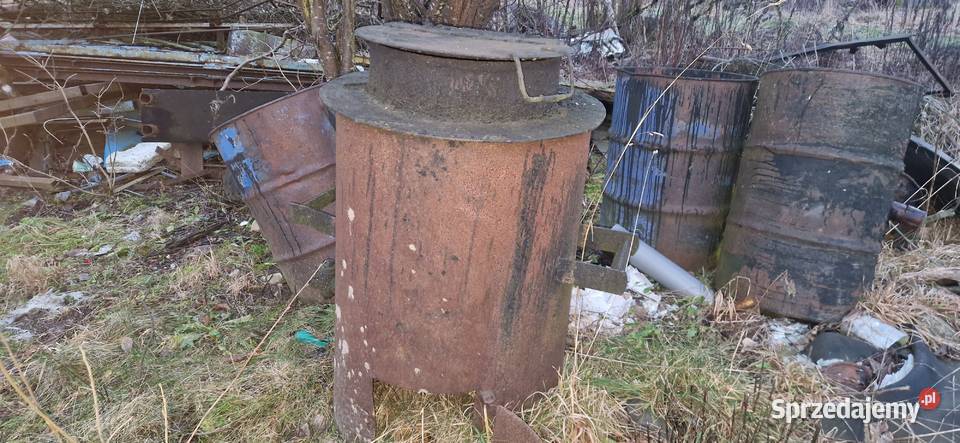 Lepik smoła 400litrów kociołek pomorskie