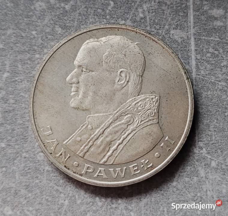 203 POLSKA srebro 1000 Złotych 1982 r Papież Wola Kruszyńska