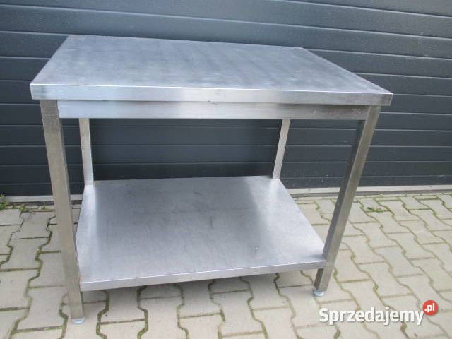 STÓŁ GASTRONOMICZNY CENTRALNY Z PÓŁKĄ 1007085