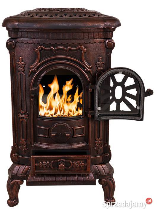 Piec piecyk wolnostojący żeliwny koza AMBRA