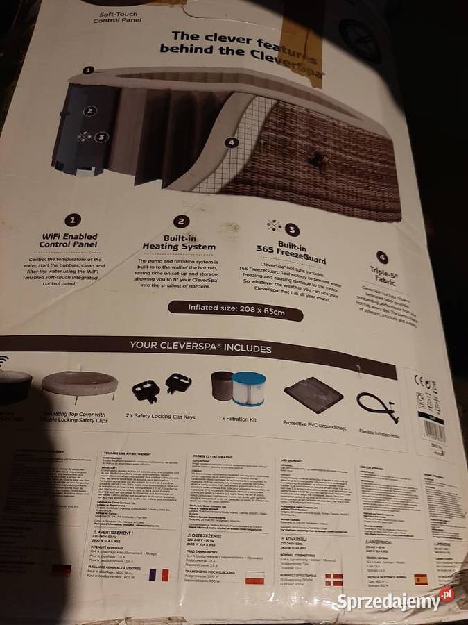 Jacuzzi ogrodowe okrągłe 210 65 Wodzisław Śląski sprzedam