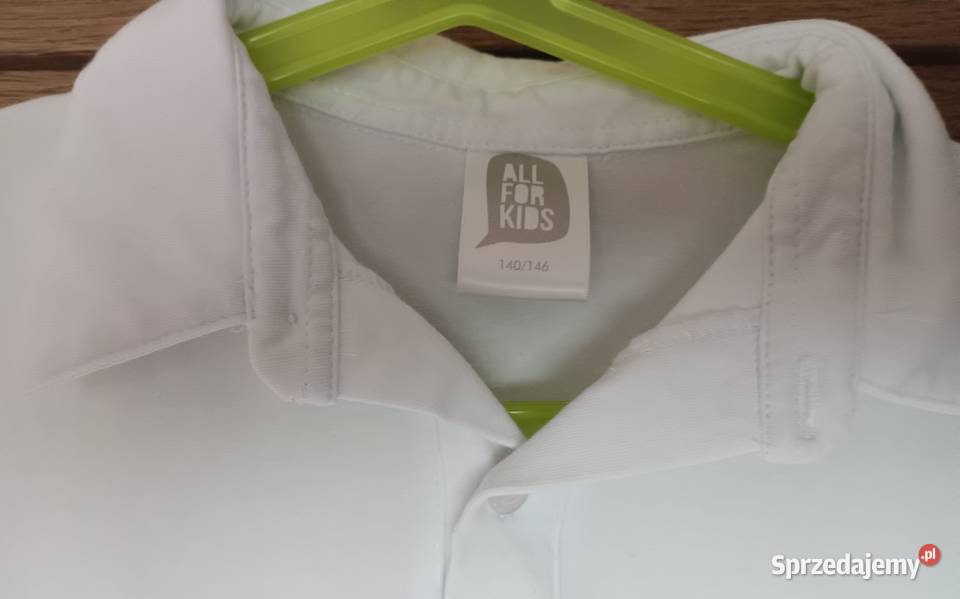 Biała koszula z krótkim rękawek All for kids sprzedam