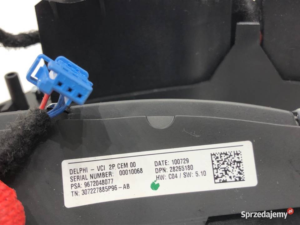 PRZEŁĄCZNIKI KIEROWNICY CITROEN C4 II 9672048077 podkarpackie