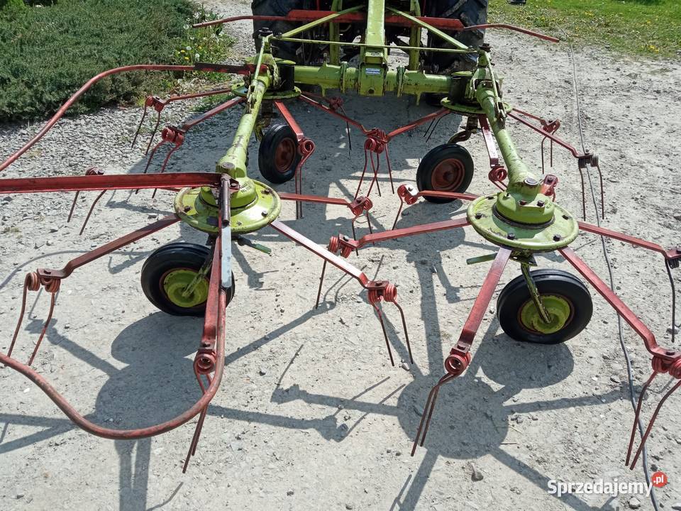 Przetrząsarka przewracarka Claas 540 małopolskie Męcina