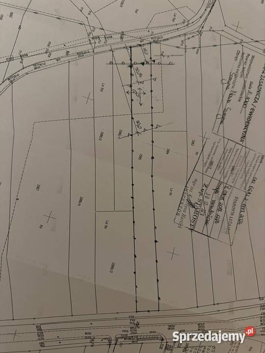 Sprzedam działkę budowlaną Nieruchomości podkarpackie Nowa Sarzyna