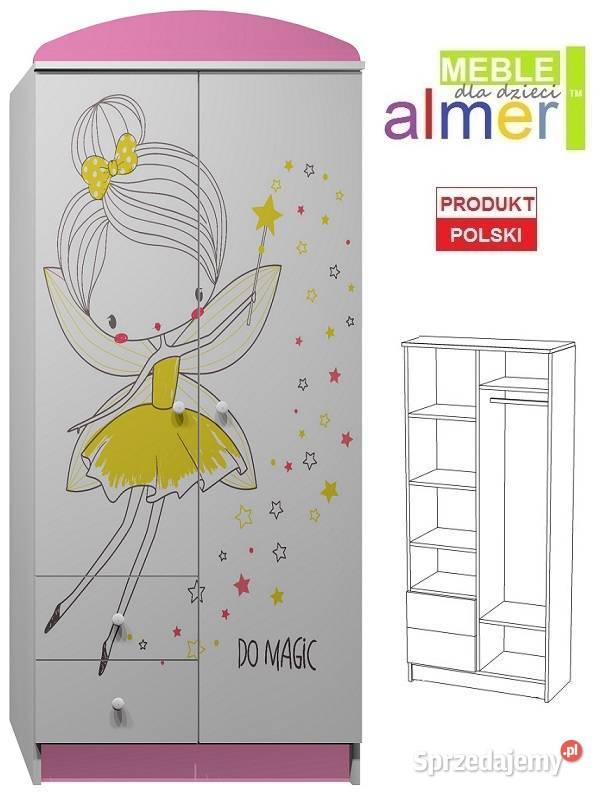 WRÓŻKA 3 N8 szafa dziecięca 80x53 w190 Busko-Zdrój