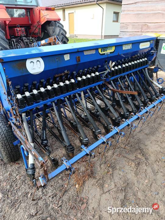 Agregat uprawowo siewny 3 m Rolmasz nieuszkodzony łódzkie Zygmuntów sprzedam