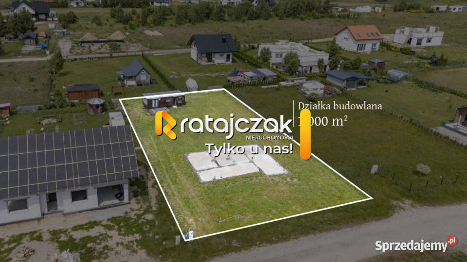 Sprzedam grunt 1000m2 Łebcz