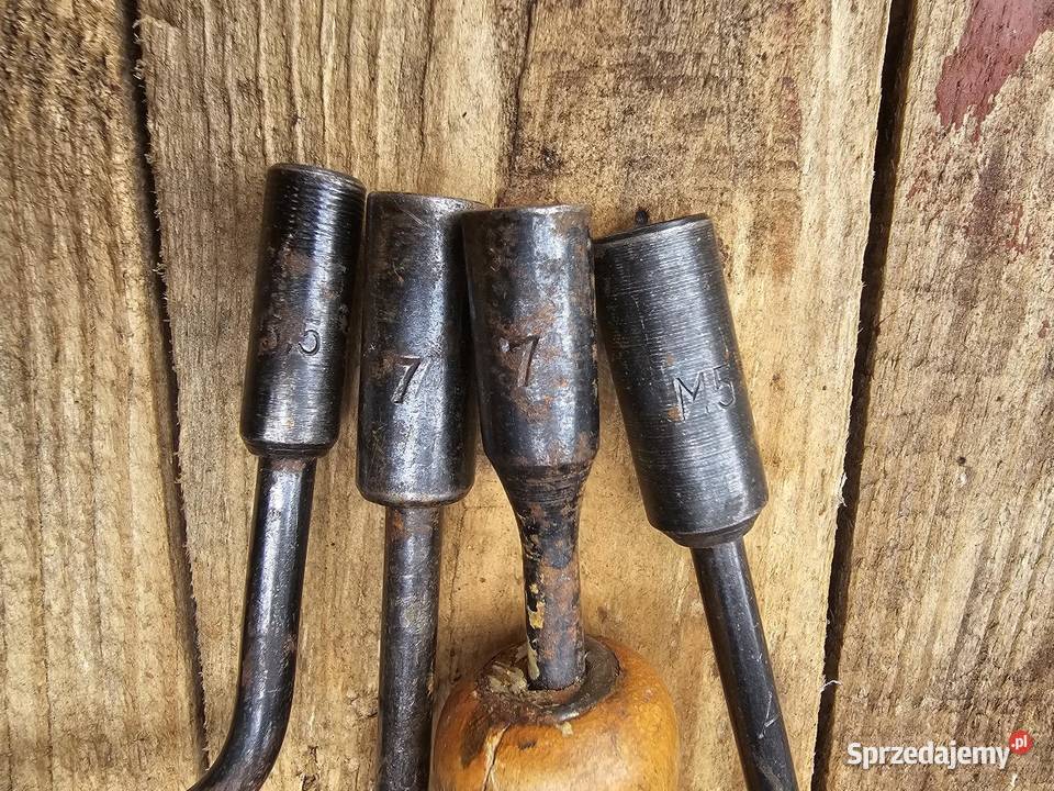 Klucze małe drewniana rączka Turek