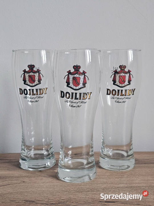 szklanki pokal kufel piwo Dojlidy 300 ml podkarpackie