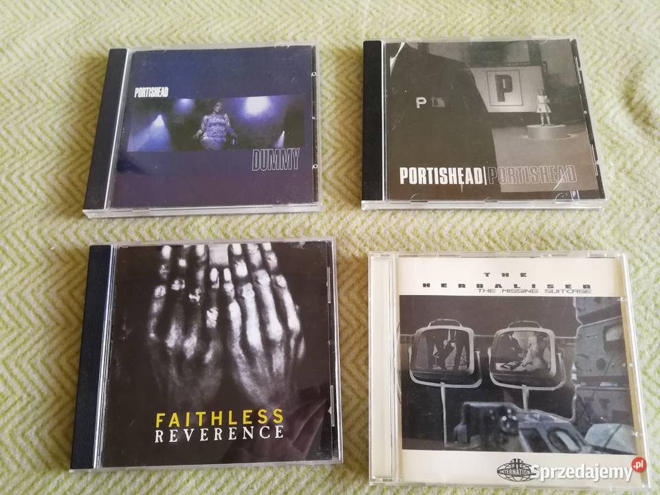Portishead Faithless The Herbaliser Zestaw 4x CD Szczecin