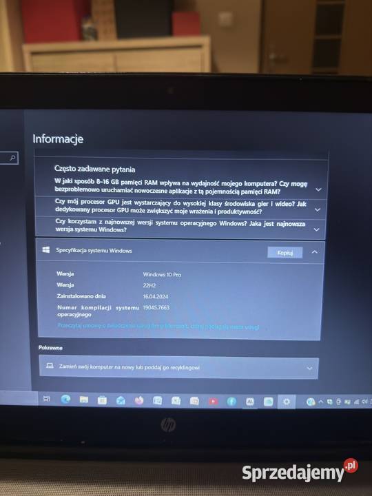 HP probook Medynia Głogowska