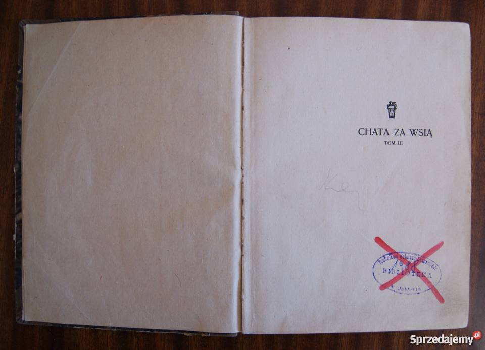 Józef Ignacy Kraszewski Chata wsią t III 1948 Rok wydania 1948 Proza i poezja Parczew sprzedam