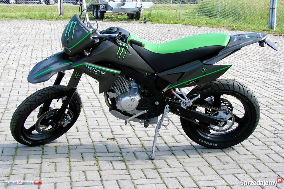 Yamaha xt 125 Supermoto na A1 łańcuch świętokrzyskie Kielce sprzedam