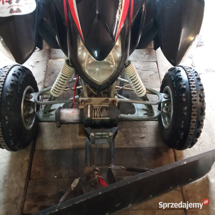 Quad Access SP 300 S Lucky Star pług wyciągarka śląskie