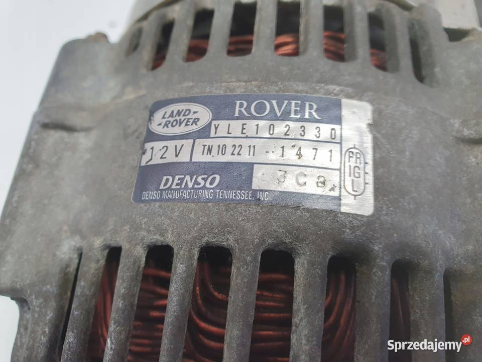 ALTERNATOR Rover 75 25 V6 YLE102330 denso osobowe Chełm sprzedam