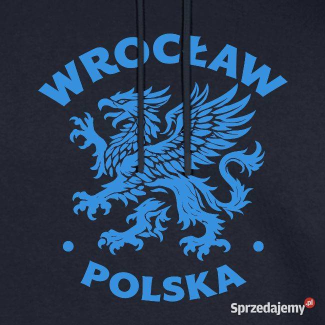 Ekologiczna męska bluza z kapturem Premium Kraków