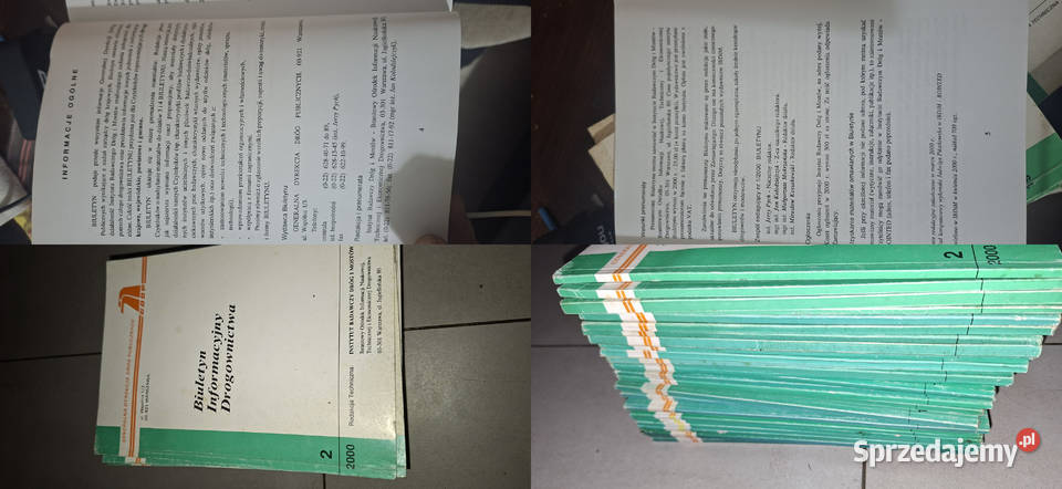 Biuletyn Informacyjny Drogownictwa 19922000 wielkopolskie Leszno