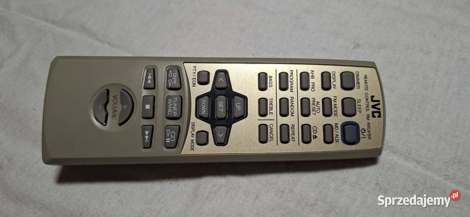 Oryginalny pilot JVC RMRXUV5R Pozostałe lubuskie Zielona Góra