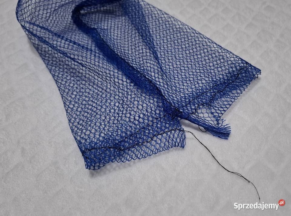 Worek siatkowy woreczek niebieski siatka 20x33