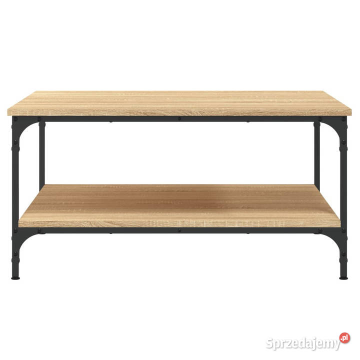 Stolik kawowy kolor dąb sonoma 80x80x40 WM832839 mazowieckie Warszawa sprzedam