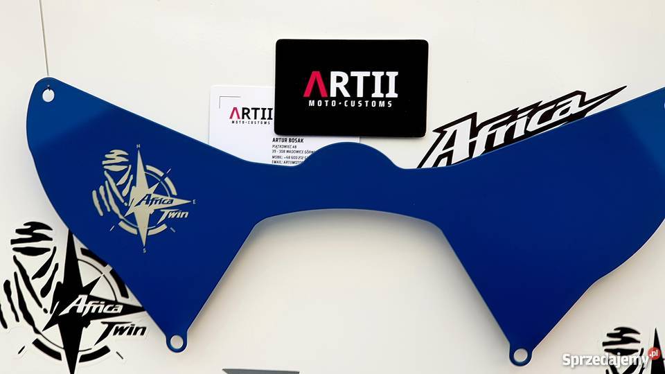 Forkshield METAL AfricaTwin 1000 DG DAK BLUE podkarpackie Piątkowiec