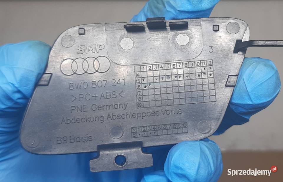 ZAŚLEPKA ZDERZAKA PRZÓD AUDI A4 B9 8W0807241 dolnośląskie Mielęcin