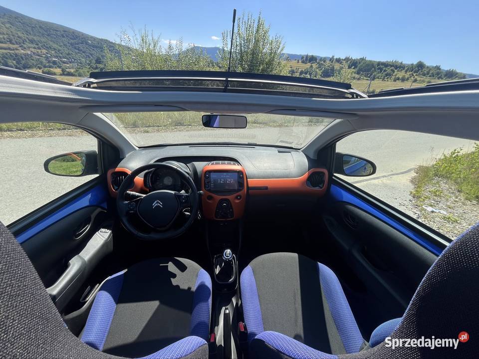 Citroen c1 2018 10 benzyna cabrio kamera Rok produkcji 2018 Lubień
