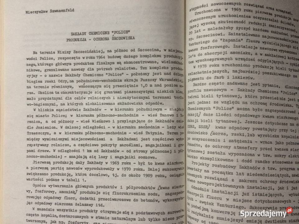 3517 Roślinność W Aglomeracji Szn Police I Szczecin