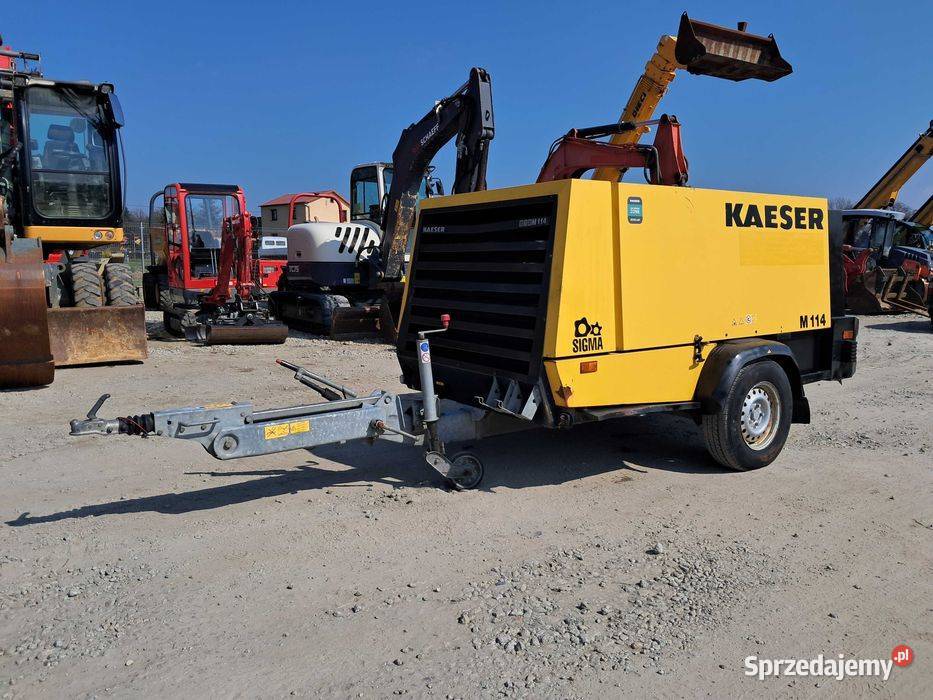 Kompresor Śrubowy KAESER M 114 10 Bar 15r M 100 Pozostałe Sułów